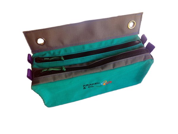 Low profile ripstop canvas underwater tool bag